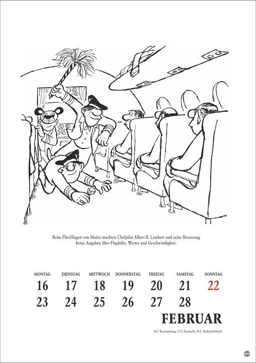 Actual product image Loriot Heile Welt Halbmonatskalender 2026 (German)