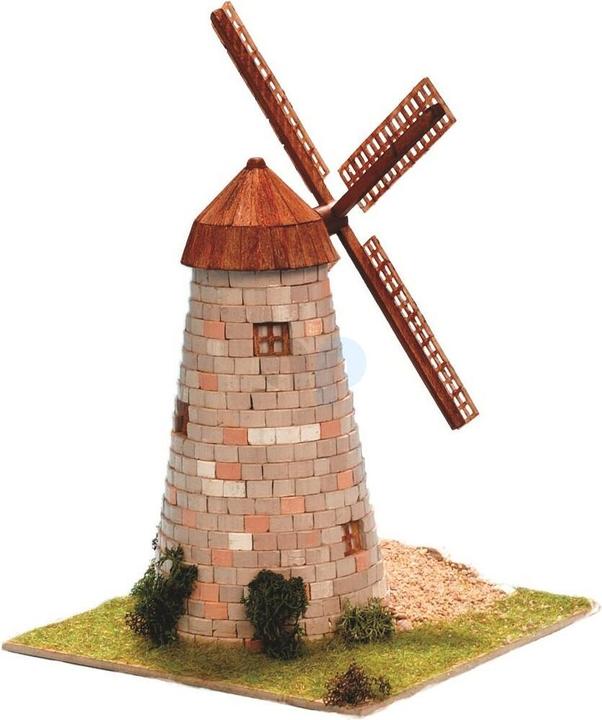 Image du produit Block Cuit. Kit maquette 3D en céramique -Ancien moulin à vent (20 x 17 x 20 cm)