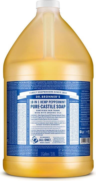 Dr. Bronner's 18-In-1 (Liquid soap, 3800 ml)