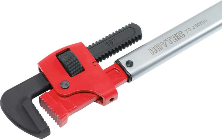 Actual product image HEYTEC Torque spanner, adjustable with one-hand collet, 70-350 Nm 730 mm (730 mm)