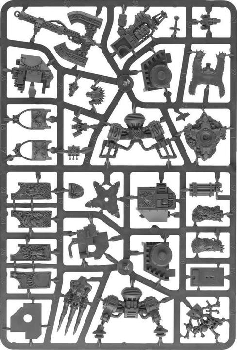 Produktbild Games Workshop Bjorn the Fell-Handed - Space Wolves Venerable Dreadnought - Murderfang (Kunststoff)
