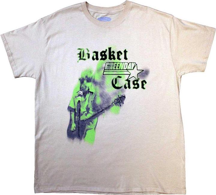 Green Day Basket Case Mic Stand TShirt