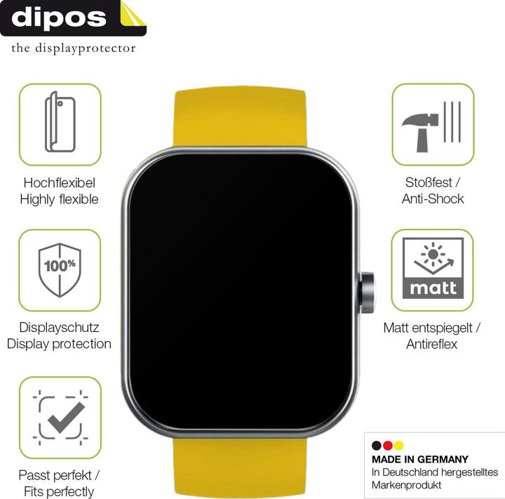 Actual product image Dipos Full Cover Screen Protector Matte