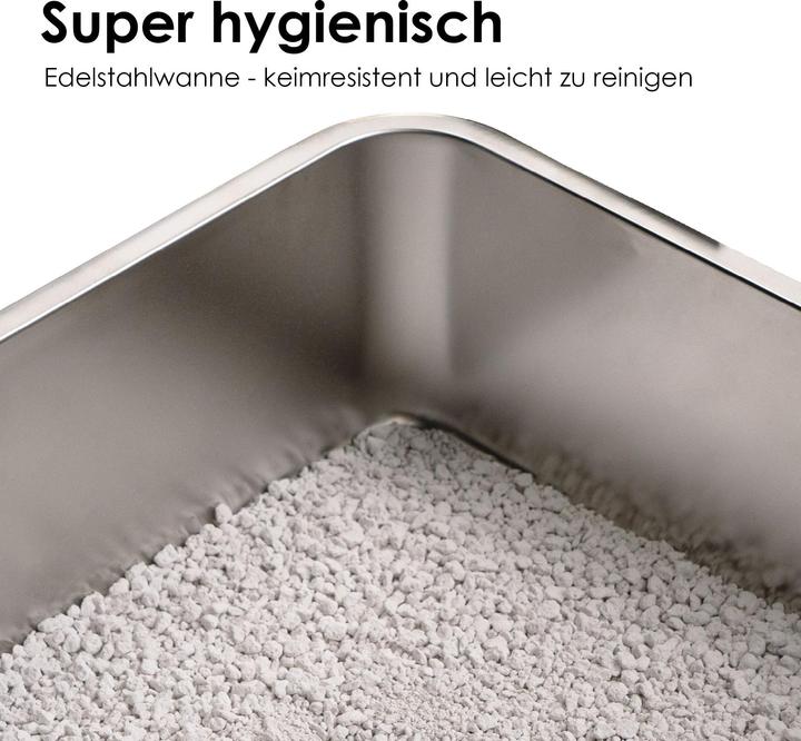 Image du produit LucyBalu Steeloo (Bac à litière ouvert)
