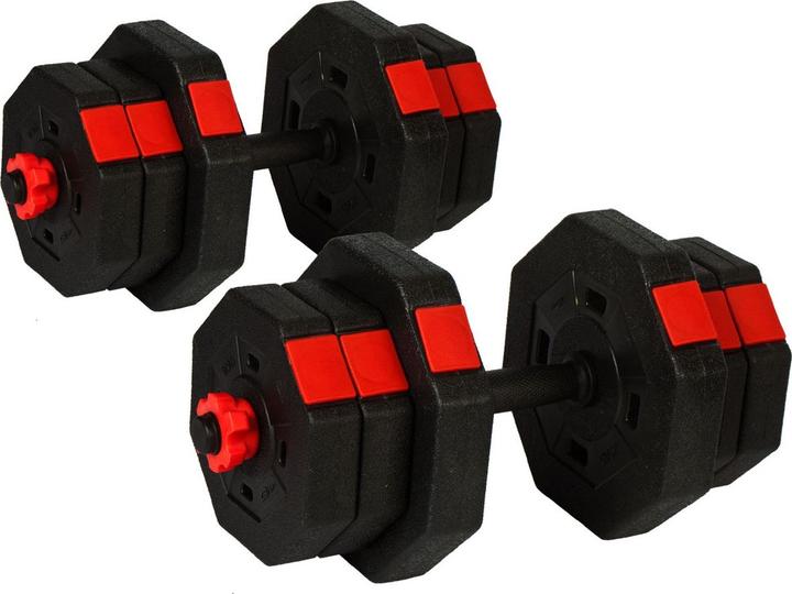 Actual product image Eb Fit Dumbbells with adjustable weight, 2x10kg (1 x 10 kg)
