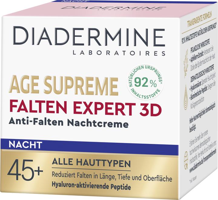 Produktbild Diadermine Age Supreme Falten Expert 3D (50 ml, Nachtcreme)
