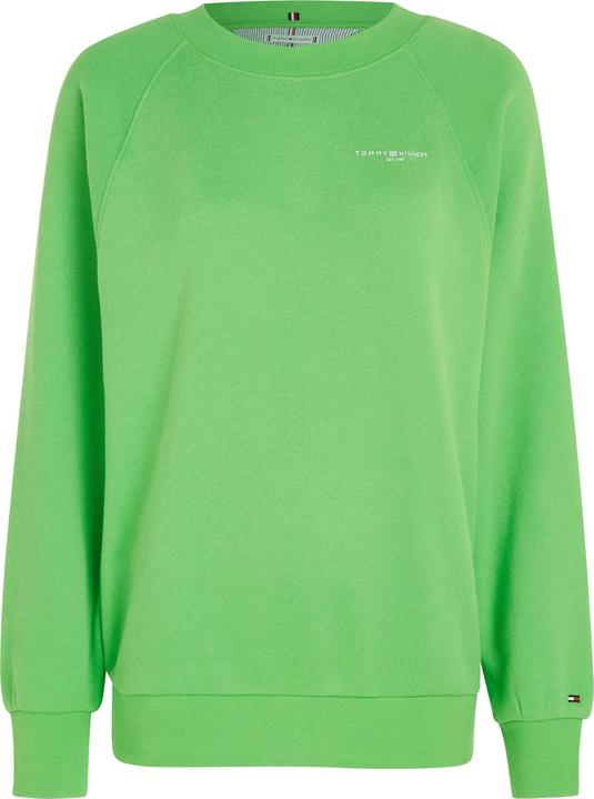 Produktbild Tommy Hilfiger Damen Sweatshirt 1985 ohne Kapuze, Grün (Spring Lime), M (M)