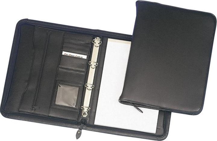 Produktbild Bücheler Schreibmappe mit Ring schwarz (A4, 1 x)