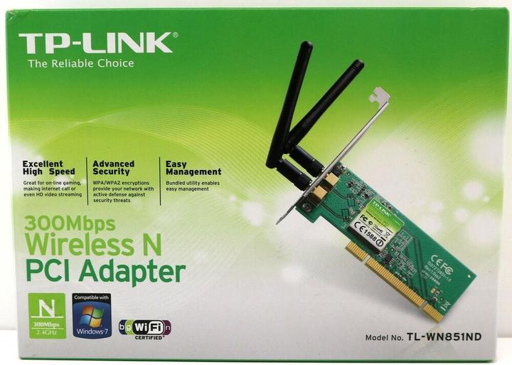 Produktbild TP-Link Tl-Wn851nd (PCI)