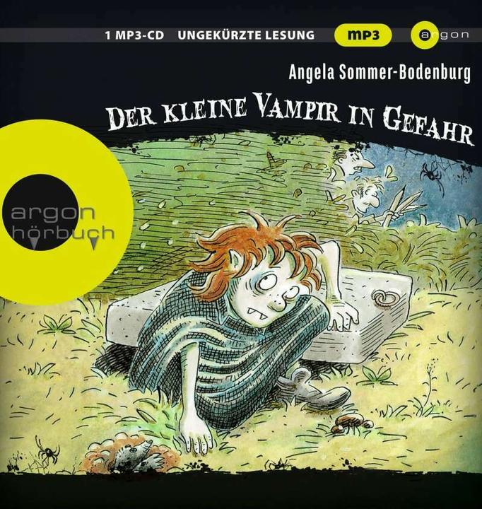 Actual product image The little vampire in danger (Angela Summer-Bodenburg, Henrik Albrecht, Catherine Thalbach, Amelie Glienke, German)