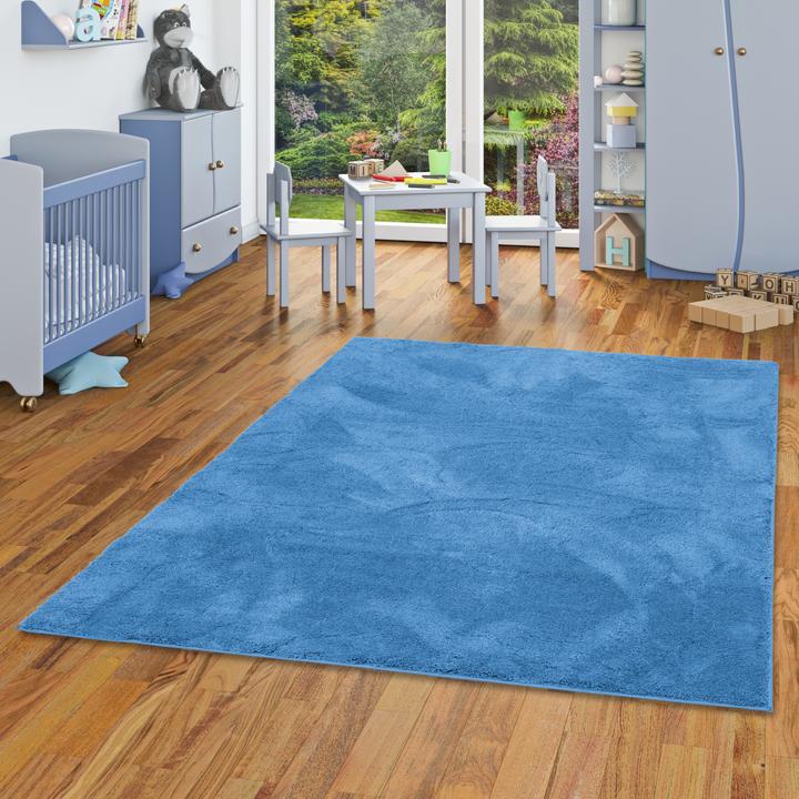 Actual product image Pergamon Super soft children's high pile carpet Silky Kids (80 x 150 cm)