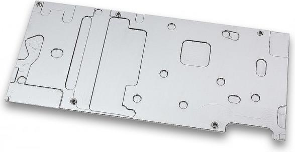 Actual product image EKWB EK-FC980 GTX Ti Classy KPE Backplate - Nickel