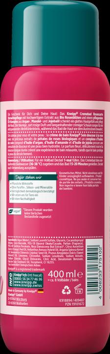 Immagine prodotto Kneipp Bagno alla crema Rosa coccole delicate (400 ml, Bagnoschiuma)