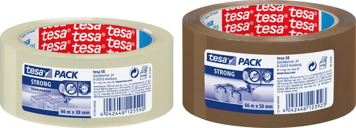 Actual product image tesa tesapack STRONG packing tape (50 mm)