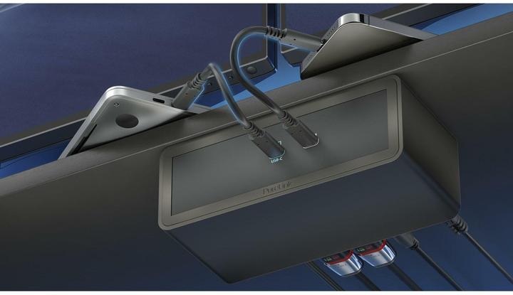 Produktbild Purelink Dockingstation Mediahub2 USB-C, Grau (USB-C, 7 Ports)