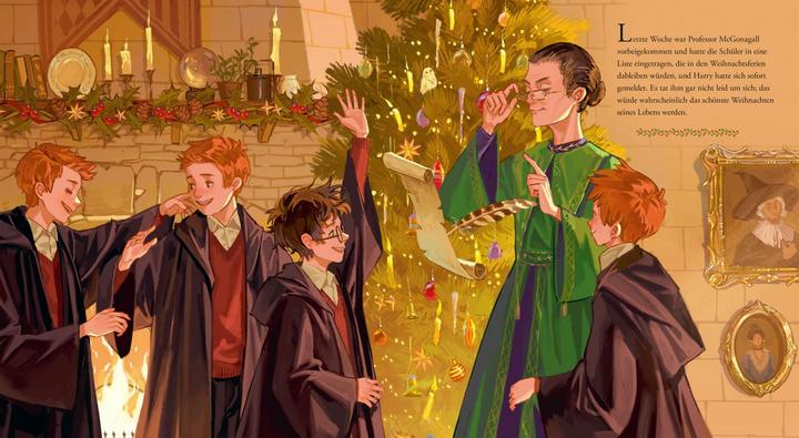 Productafbeelding Weihnachten in Hogwarts (Duits, Ziyi Gao, J.K. Rowling, 2024)
