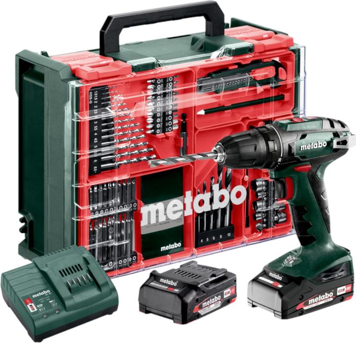 Metabo BS 18 Set (Rechargeable battery operated)