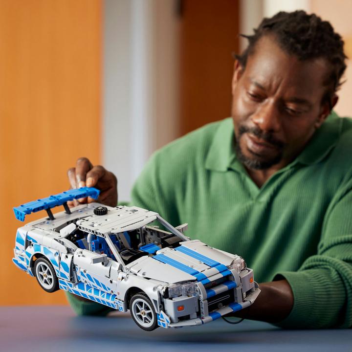 Image du produit LEGO 42210 2 Fast 2 Furious Nissan Skyline GT-R (R34) bolide (42210, LEGO Technic)