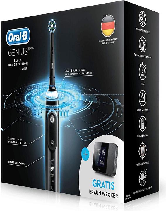 Actual product image Braun Genius 10000N Design Edition (Oscillating toothbrush)