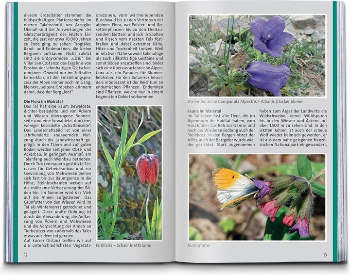 Image du produit Guide de randonnée Piémont, Vallée Maira, 35 itinéraires avec carte touristique supplémentaire