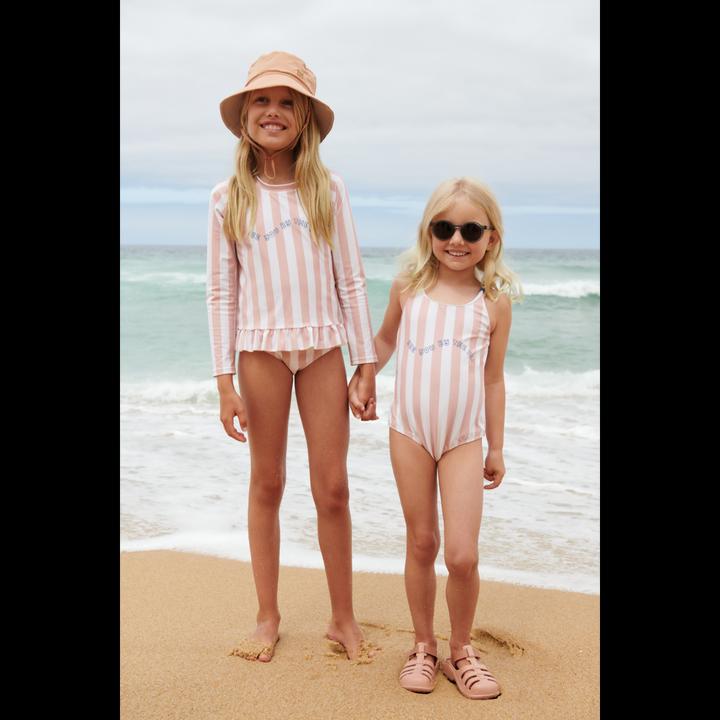 Produktbild Liewood Dagny Badeanzug Stripe Sorbet (116)