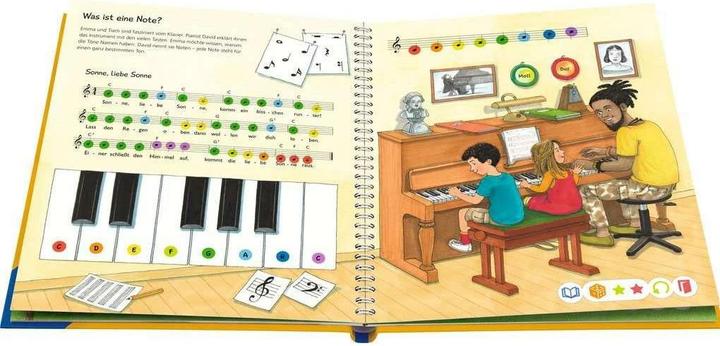 Produktbild tiptoi Wieso? Weshalb? Warum? Wir entdecken die Musik (Deutsch, Inka Friese, Guido Wandrey, 2023)