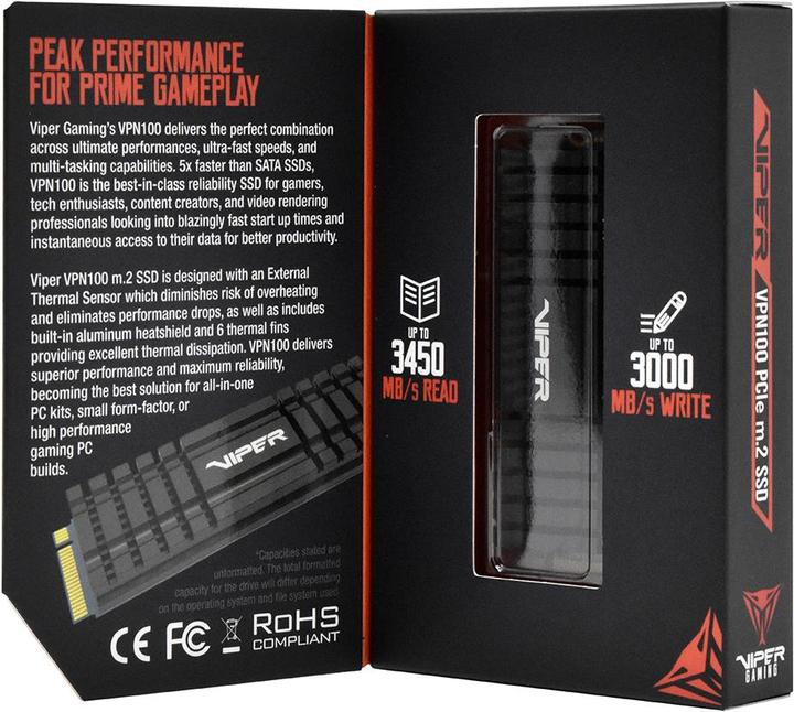 Actual product image Patriot Viper VPN100 (256 GB, M.2 2280)