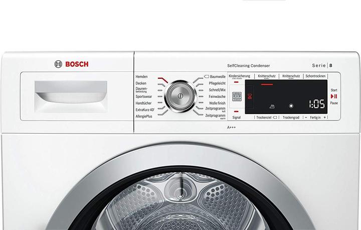 Produktbild Bosch Hausgeräte WTW875W0 (8 kg, Rechts)