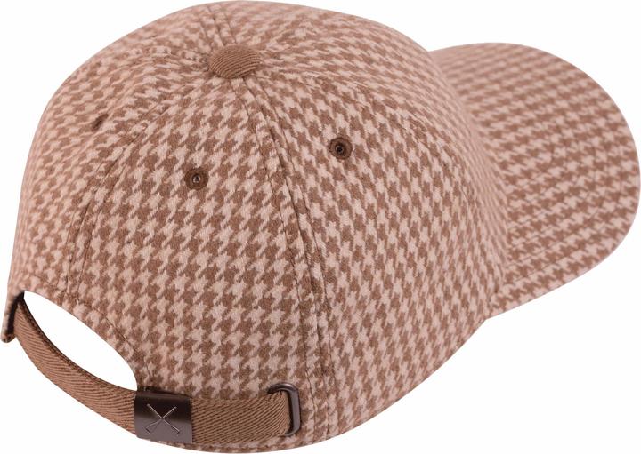 Produktbild Béton X Ciré kappe mit gebogenem schirm houndstooth (S/M)