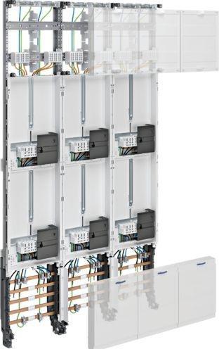 Image du produit Hager Armoire pour compteur ZL53W8N 6zp 3 champs 1350mm