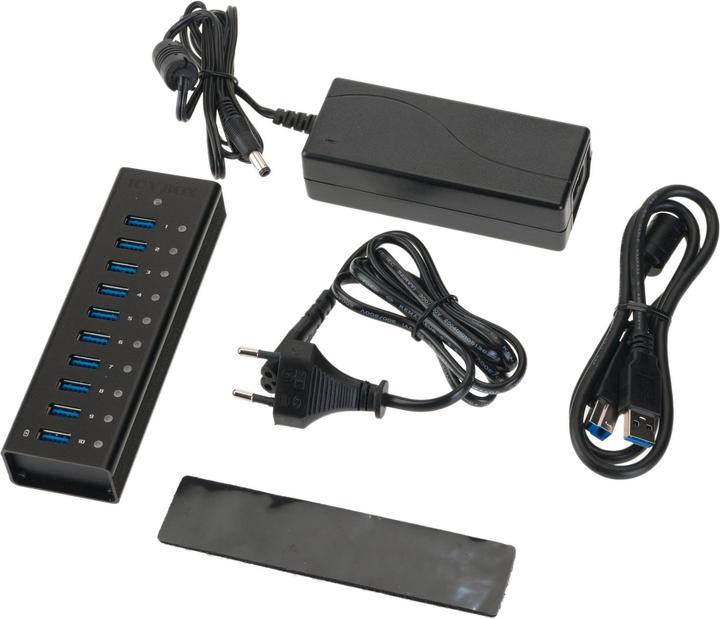 Image du produit Icy Box Ib-Ac6110 (USB-B, 10 Ports)