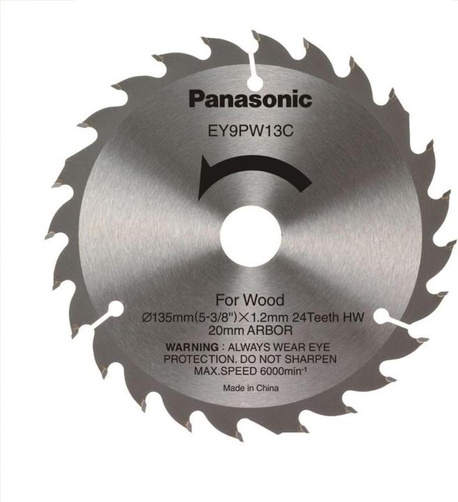 Actual product image Panasonic EY 9 PW 13 C Saw blade
