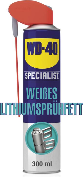 Produktbild WD-40 Specialist Weisses Lithiumsprühfett (300 ml)