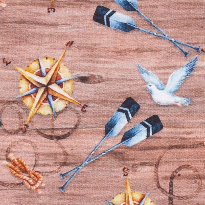Image du produit VBS Tissu de coton "Nautik", largeur 150 cm, vendu au mètre