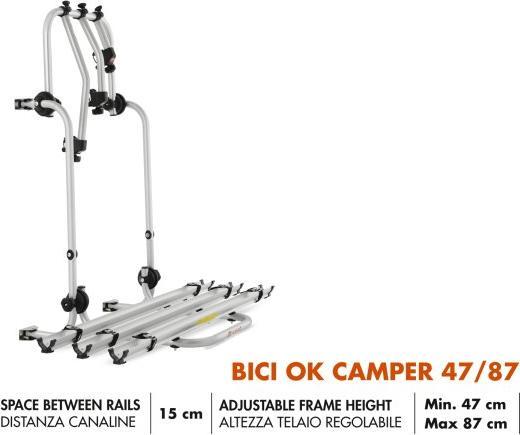 Immagine prodotto Fabbri Portabici posteriore per 3 biciclette per camper caravan 47/87