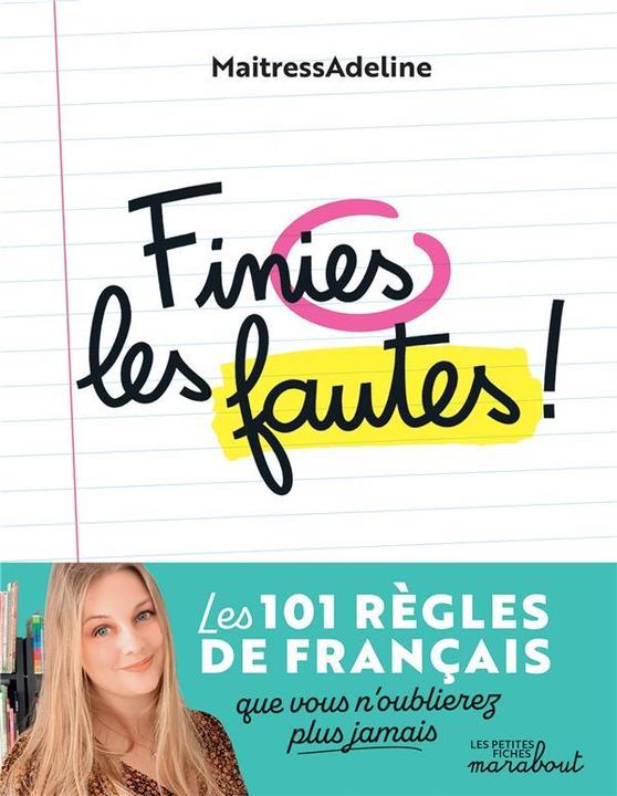 Immagine prodotto Finies les fautes (Francese, MaitresseAdeline, 2023)