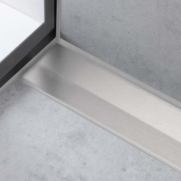 Produktbild hansgrohe HG Duschrinne RainDrain Flex kb. Wd-mon 900mm edelstahl gebürstet (900 mm)