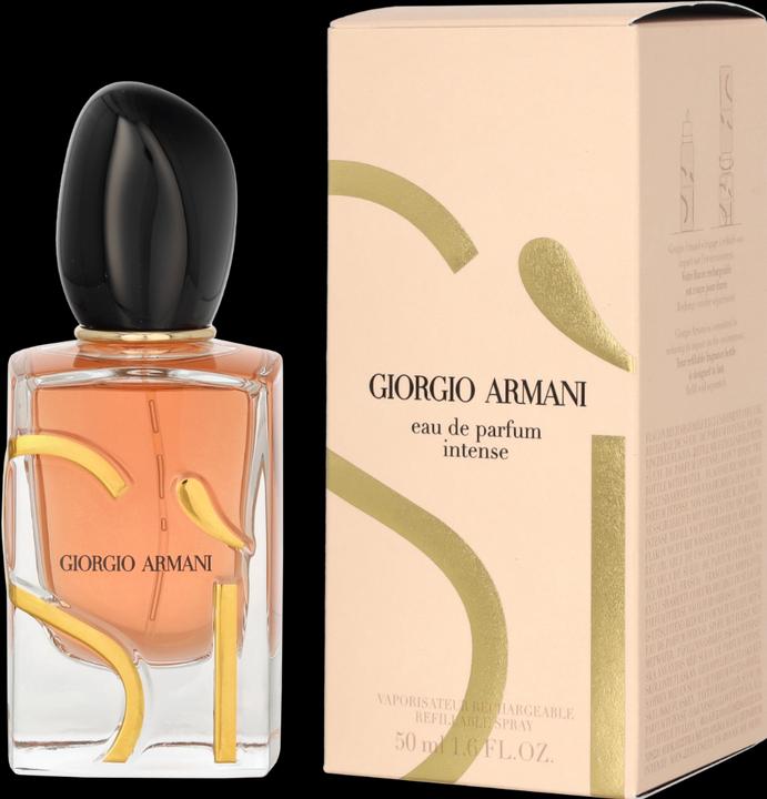 Actual product image Giorgio Armani Sì Eau de Parfum Intense (Eau de parfum, 50 ml)