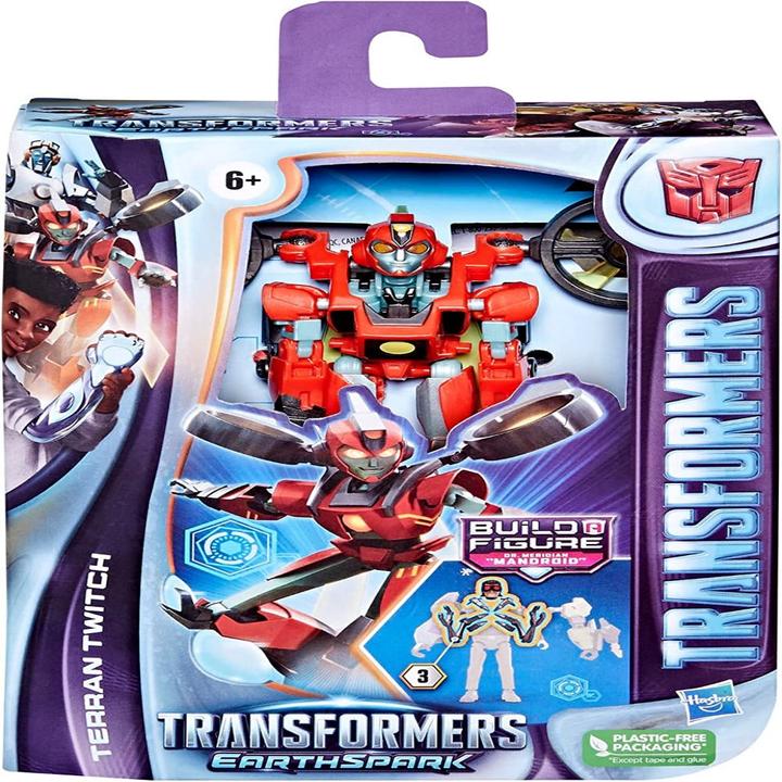Actual product image Hasbro Transformers - Earthspark Deluxe Class - Terran Twitch