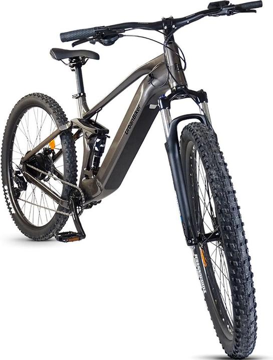 Immagine prodotto Urbanbiker UB400 | Mountain E-Bike con sospensioni complete, comoda e potente | Fino a 140 km di autonomia