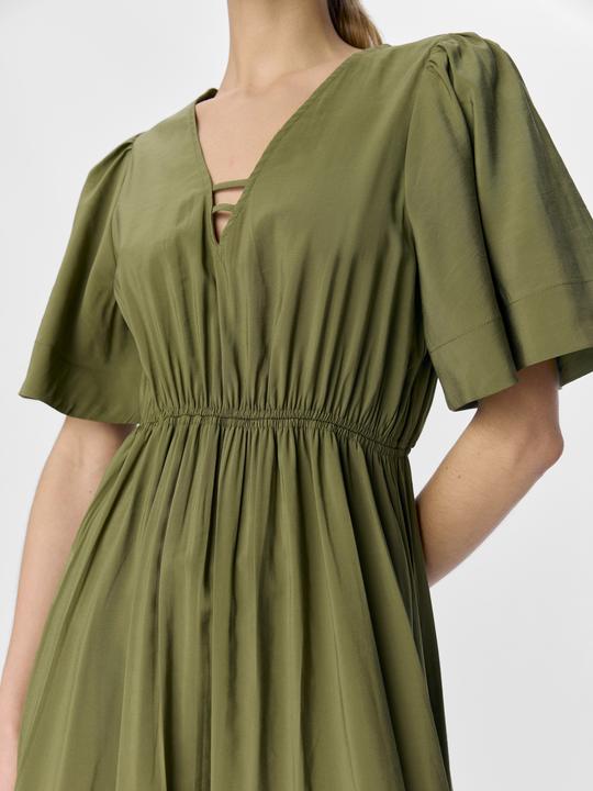 Produktbild Object V-Ausschnitt Maxikleid (34)