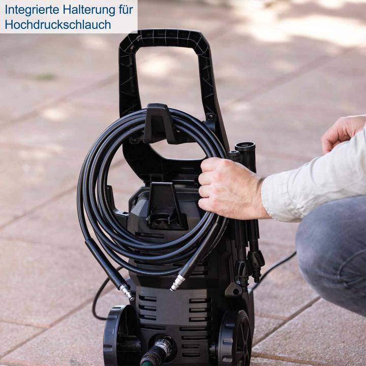 Productafbeelding Scheppach Hogedrukreiniger 1600W, 135 bar incl. Quick-Connect-System & accessoires (Elektrische stroom)
