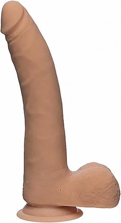 Actual product image Doc Johnson The D - Realistic D - Slim with Balls - Ultraskyn