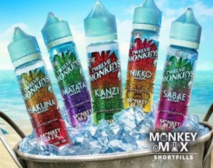 Produktbild Twelve Monkeys Kanzi Iced (Erdbeere, Kiwi, Wassermelone)