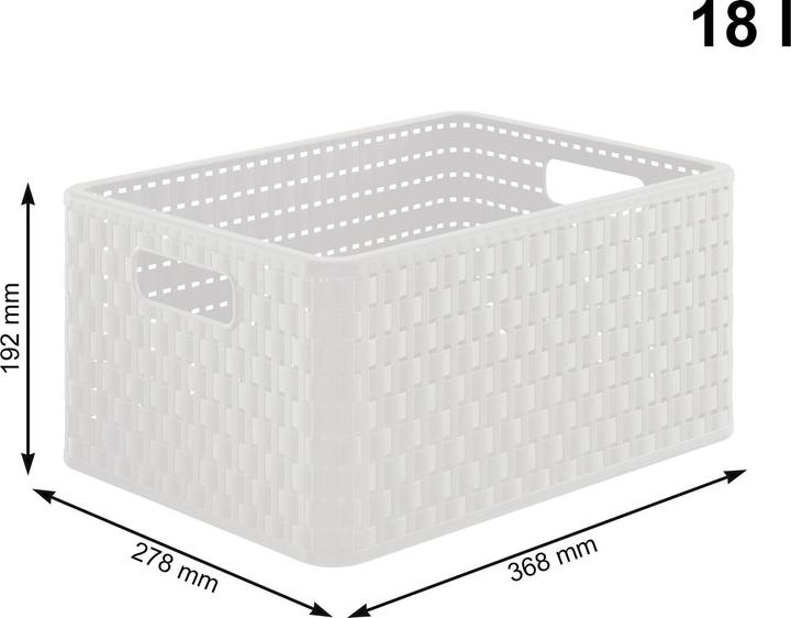 Actual product image Rotho Country (32.5 x 37.5 x 71 cm)