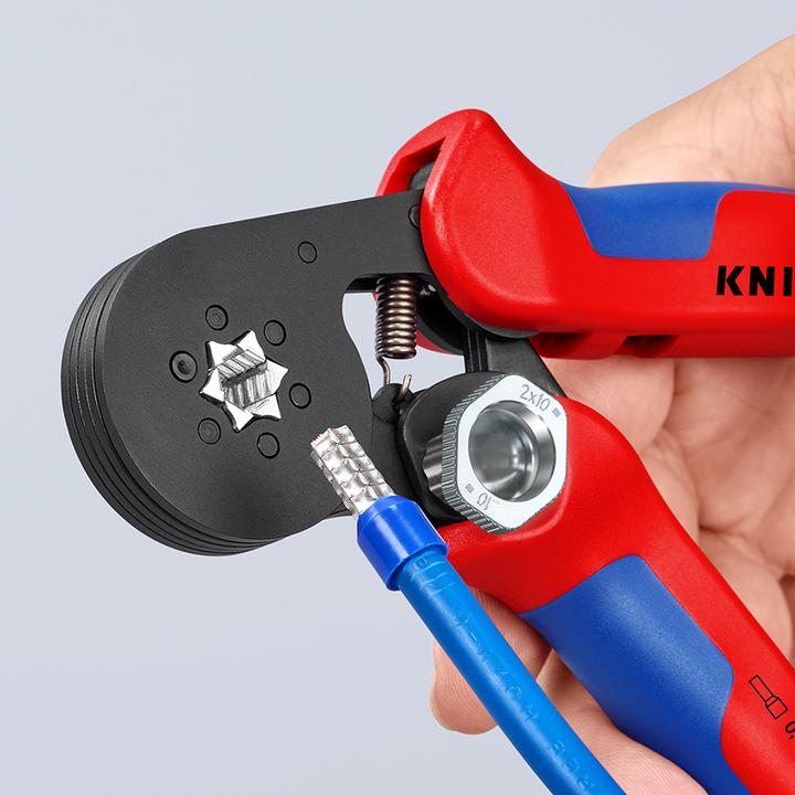 Immagine prodotto Knipex Pinze a crimpare autoregolanti (180 mm)