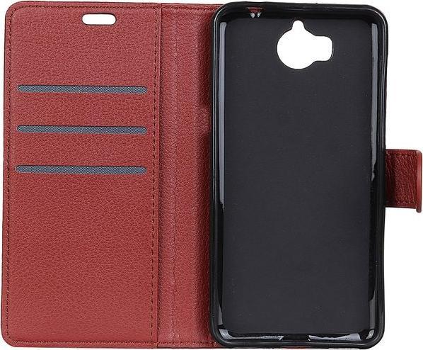Image du produit MU Classic Housse en cuir avec texture litchi (Huawei Y6 (2017), Huawei Y5 (2017))