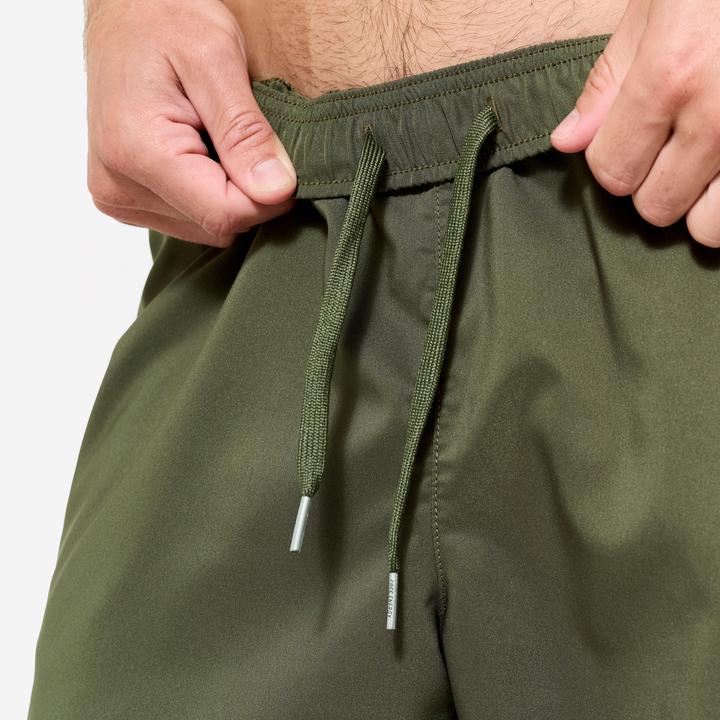 Produktbild Domyos Trainingshose Herren atmungsaktiv - Essential 120 khaki (W30/L33)