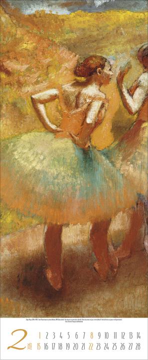 Produktbild Impressionisten 2026 (28.5 x 69 cm, Französisch, Englisch)