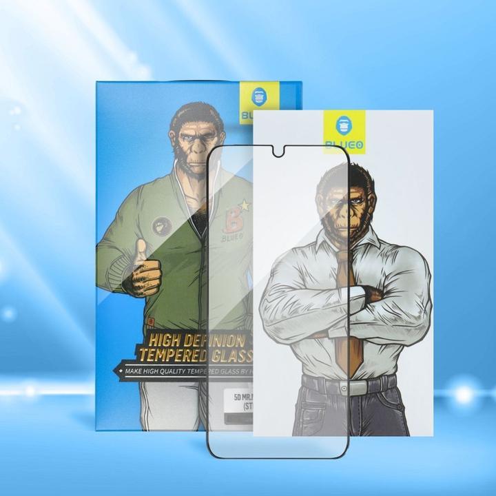 Produktbild Strong Sonstiges Blueo 5D Mr. Monkey Glass - Apple iPhone 13 Pro Max schwarz ( HD)